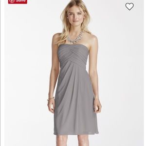David’s Bridal Mercury Gray Size 22 Dress